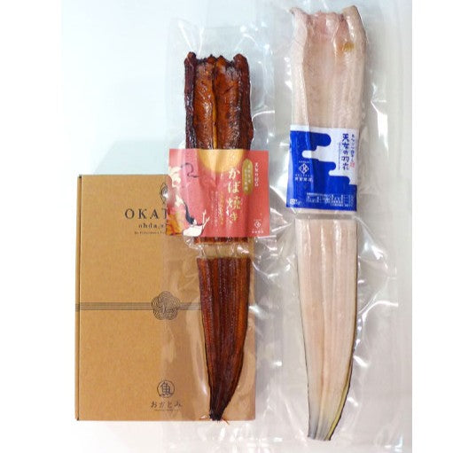 天女の羽衣~あなご蒲焼き・一夜干し(各1尾入り)
