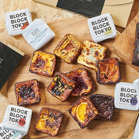BLOCK BLOCK TOKYO バスクチーズケーキ(フルーツアソート 8個入り)