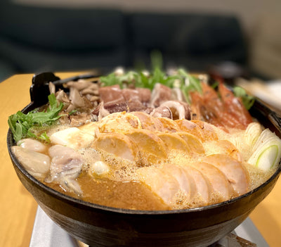 【試食レポ】みんなで『海鮮かいり　痛風鍋（通風鍋）セット』をいただきます。