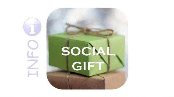 SOCIAL GIFTはじめました！🎁