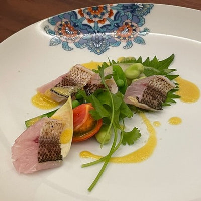【Chef's advice】＜第25回＞シェフ直伝。おうちでできる、簡単レシピ「鮮魚のカルパッチョと季節のお野菜」