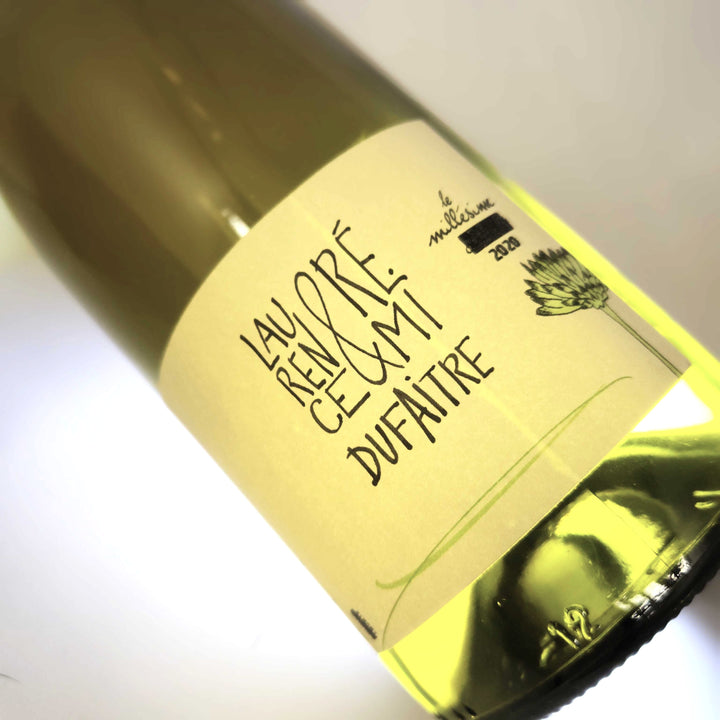 ≪白：フランス　ボジョレー産／シャルドネ≫食欲をそそるフレッシュな味わいのナチュラルワイン【レミ・デュフェイトル ボジョレー・ヴィラージュ・ブラン 2020年】