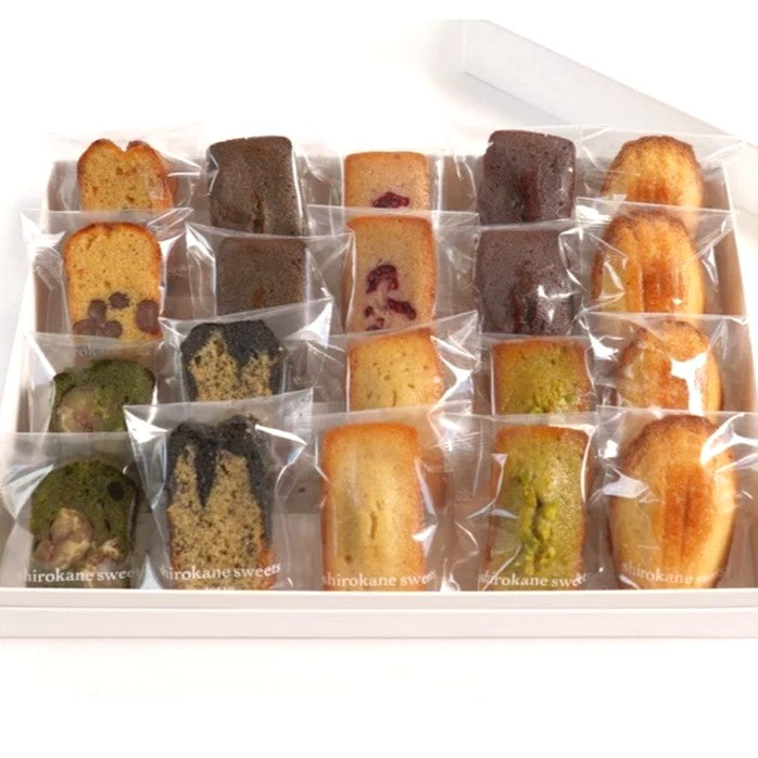 白金スイーツ 焼き菓子アソートセット 20個入り