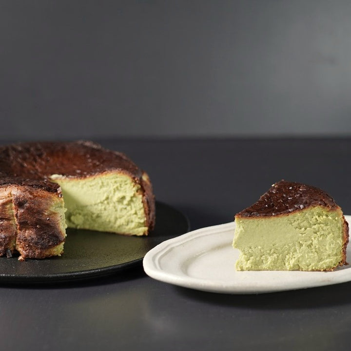白金バスクチーズケーキ（抹茶）