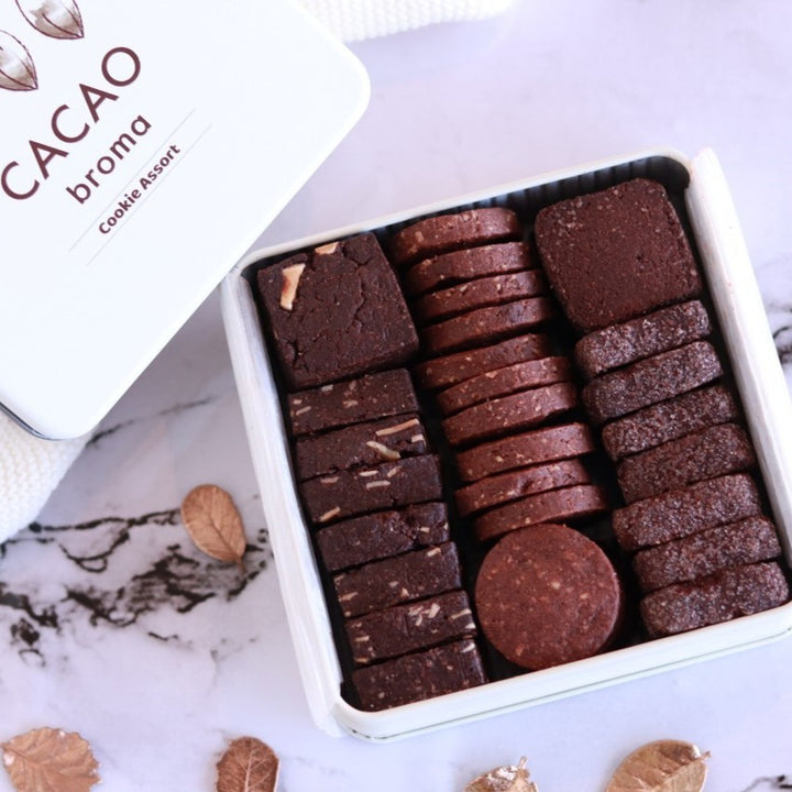 CACAObroma チョコ屋さんのチョコクッキー缶